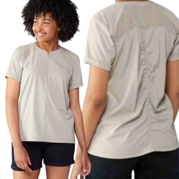 Indygena Outdoors Light Moisture-Wicking Lomo Short Sleeve Half-Zip Shirt -Small - Picture 1 of 6